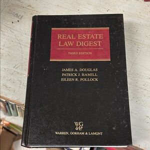 Real Estate Law Digest - Black and Red